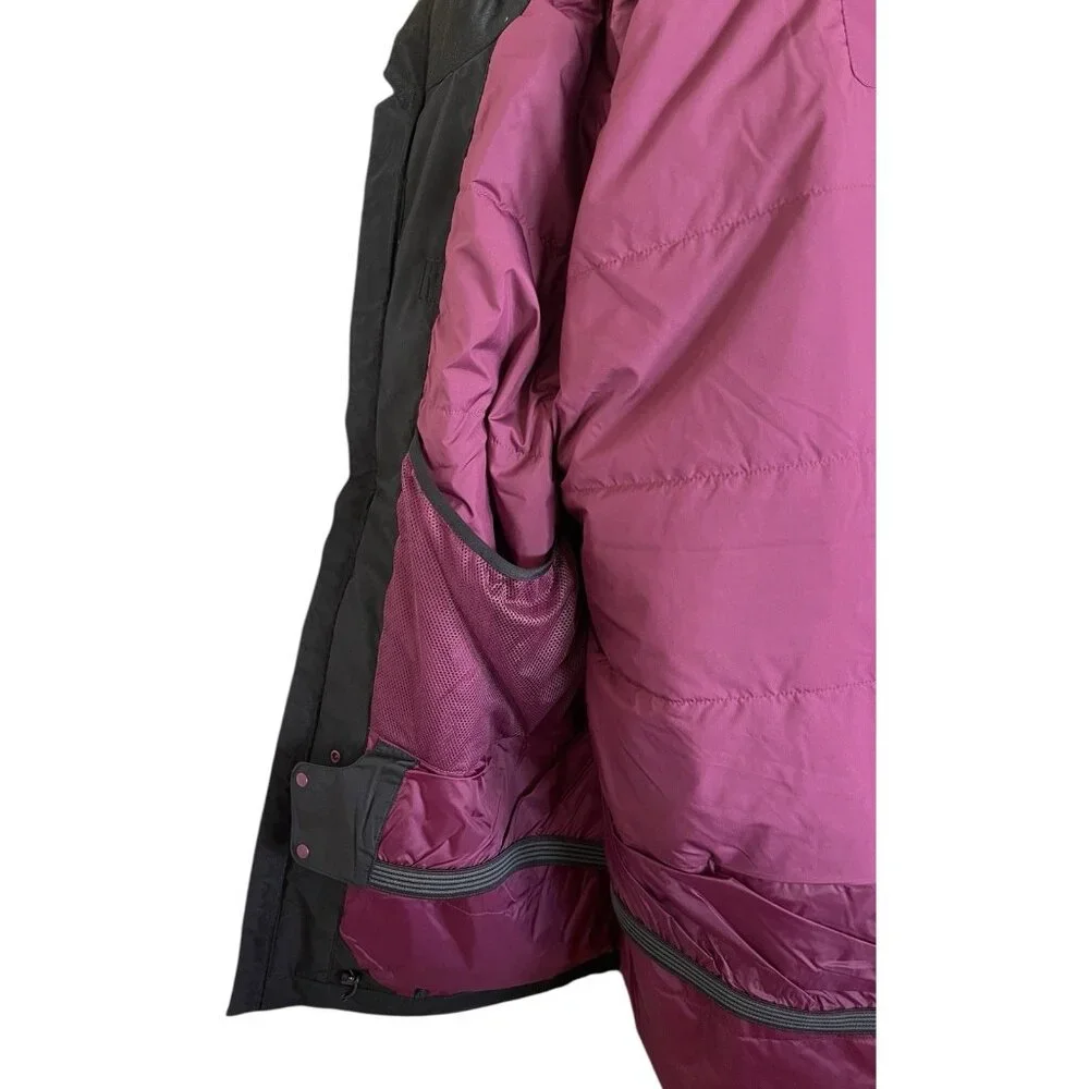 The North Face Ski Jacket Mens‎ Size XXL Colorblock Snowboarding Hooded Coat